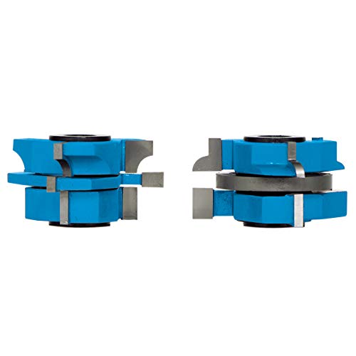 Amana Tool - 940 2Piece Carbide Tipped 3-Wing Stile & Rail Concave